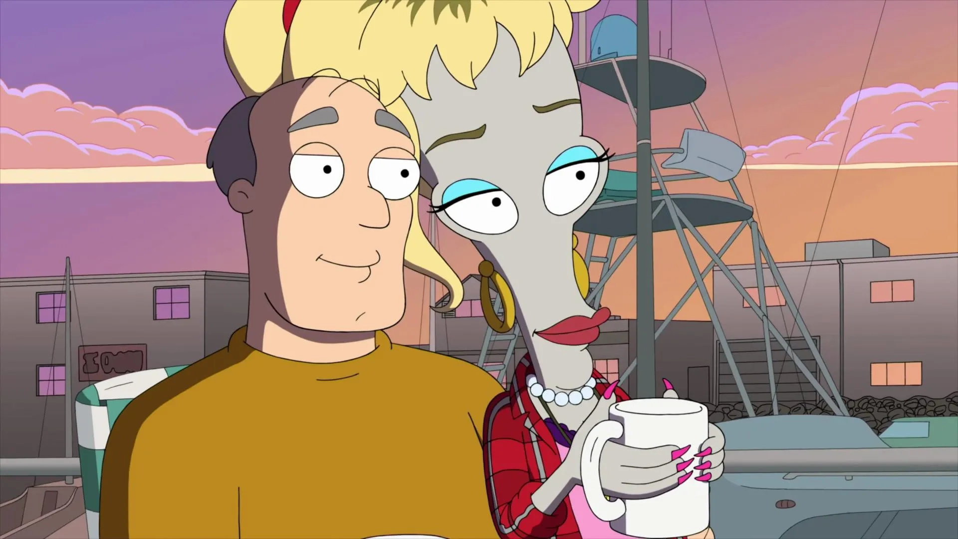 David Koechner and Seth MacFarlane in American Dad! (2005)