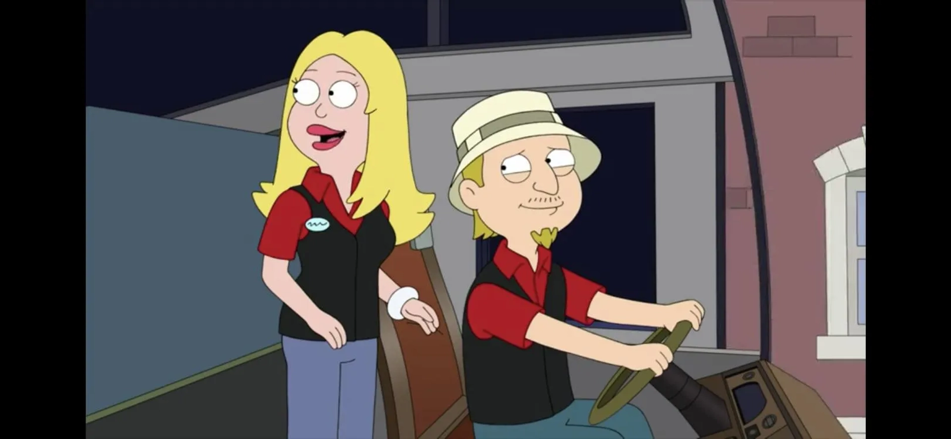 Jeff Fischer and Wendy Schaal in American Dad! (2005)