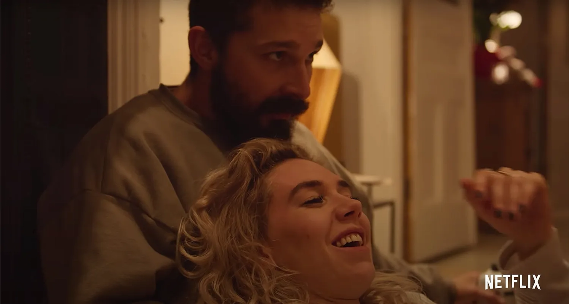 Shia LaBeouf and Vanessa Kirby in Pieces of a Woman (2020)