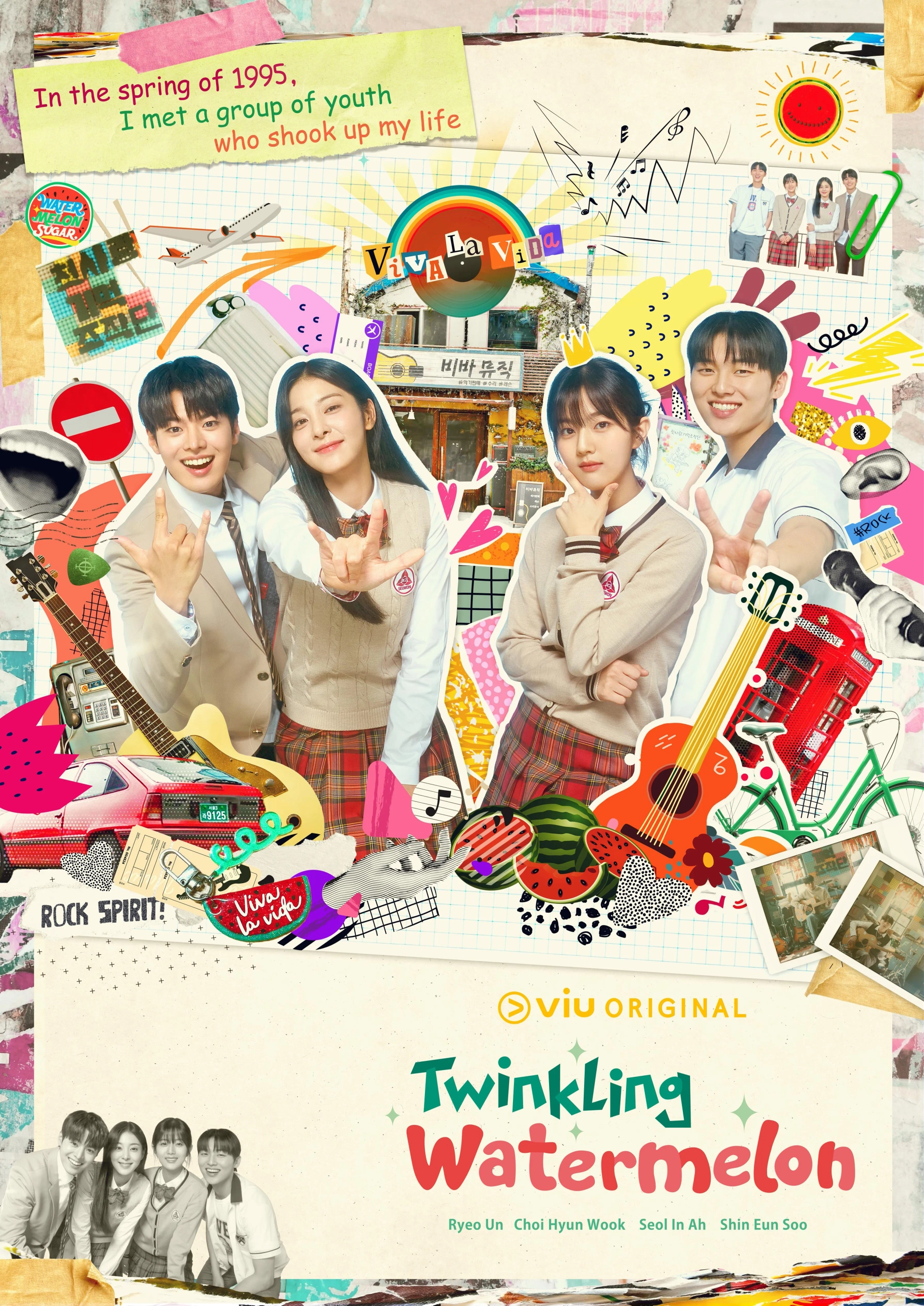 Ryeoun, Choi Hyun-wook, Shin Eun-soo, and Seol In-ah in Twinkling Watermelon (2023)