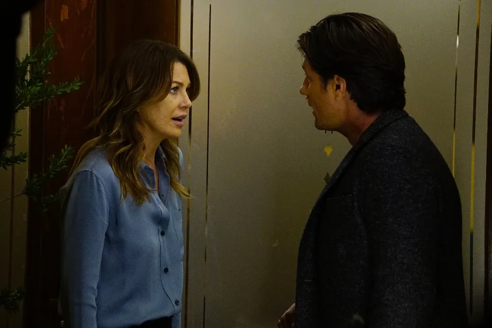 Martin Henderson and Ellen Pompeo in Grey's Anatomy (2005)