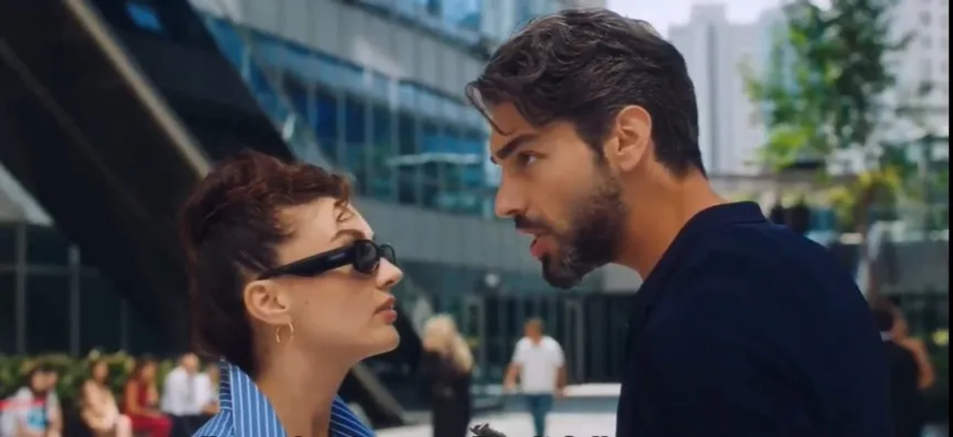 Burcu Özberk and Sükrü Özyildiz in Ruhun Duymaz (2023)