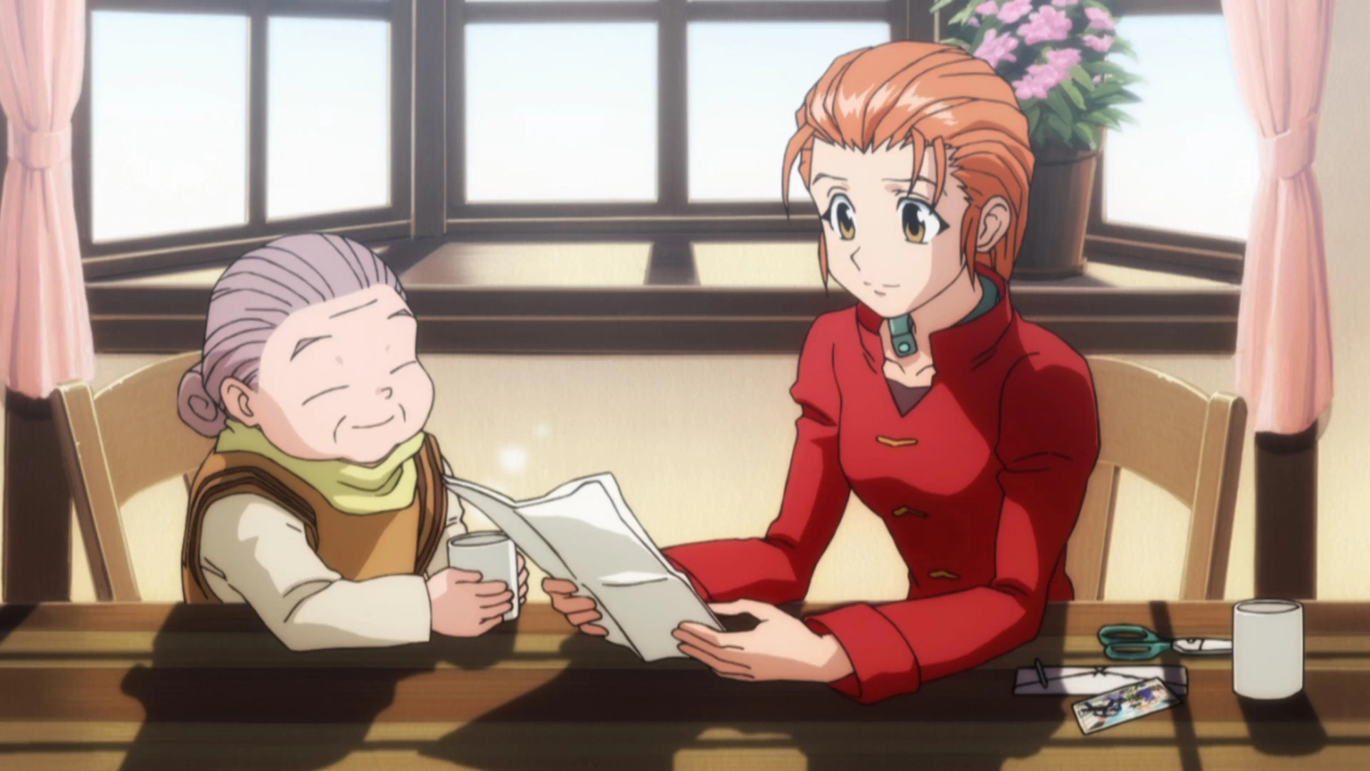 Keiko Han and Hisako Kyôda in Hunter x Hunter (2011)