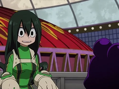 Ryô Hirohashi and Aoi Yûki in My Hero Academia (2016)