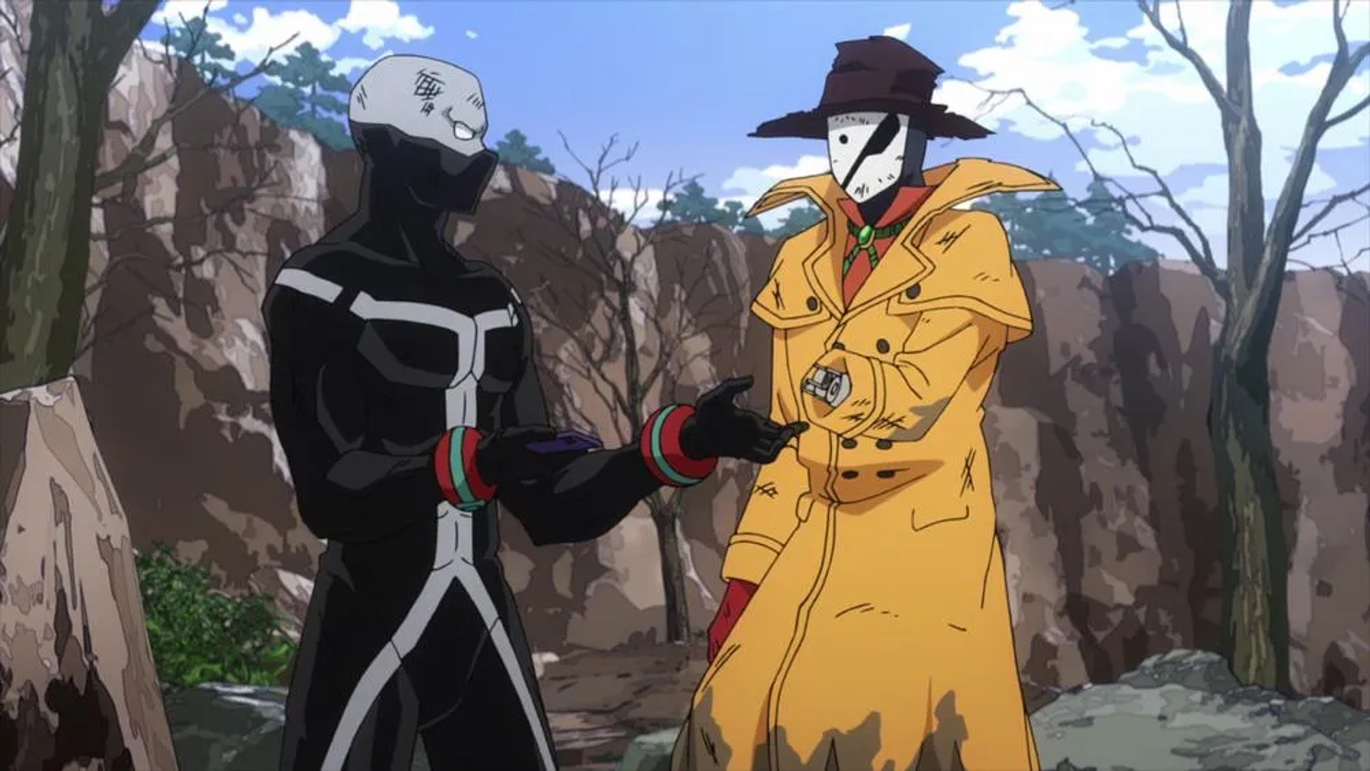 Tsuguo Mogami and Daichi Endô in My Hero Academia: My Villain Academia (2021)