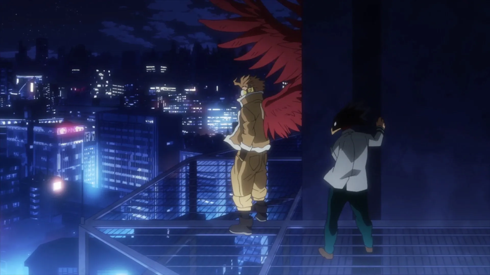 Yûichi Nakamura and Yoshimasa Hosoya in My Hero Academia: Operation New Improv Moves (2021)