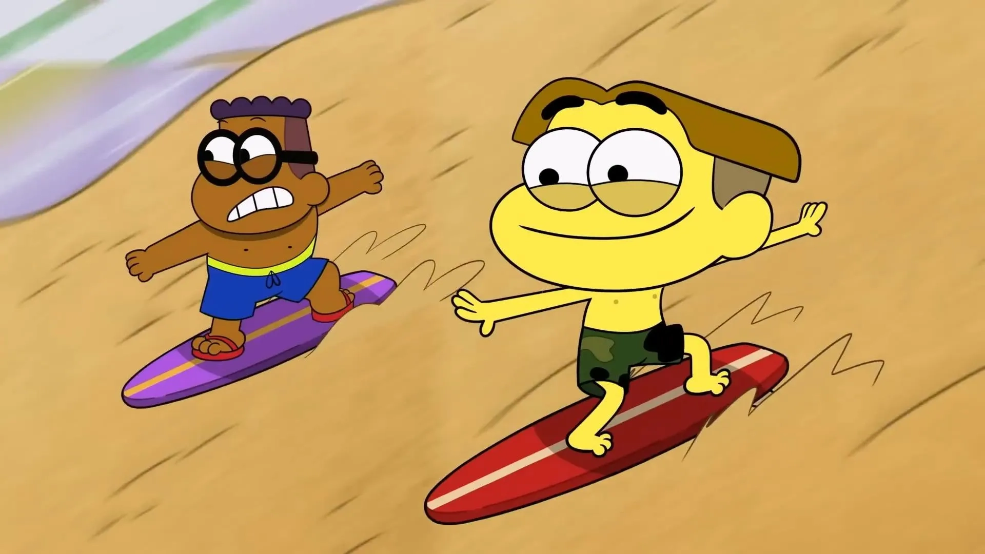 Zeno Robinson and Chris Houghton in Big City Greens (2018)