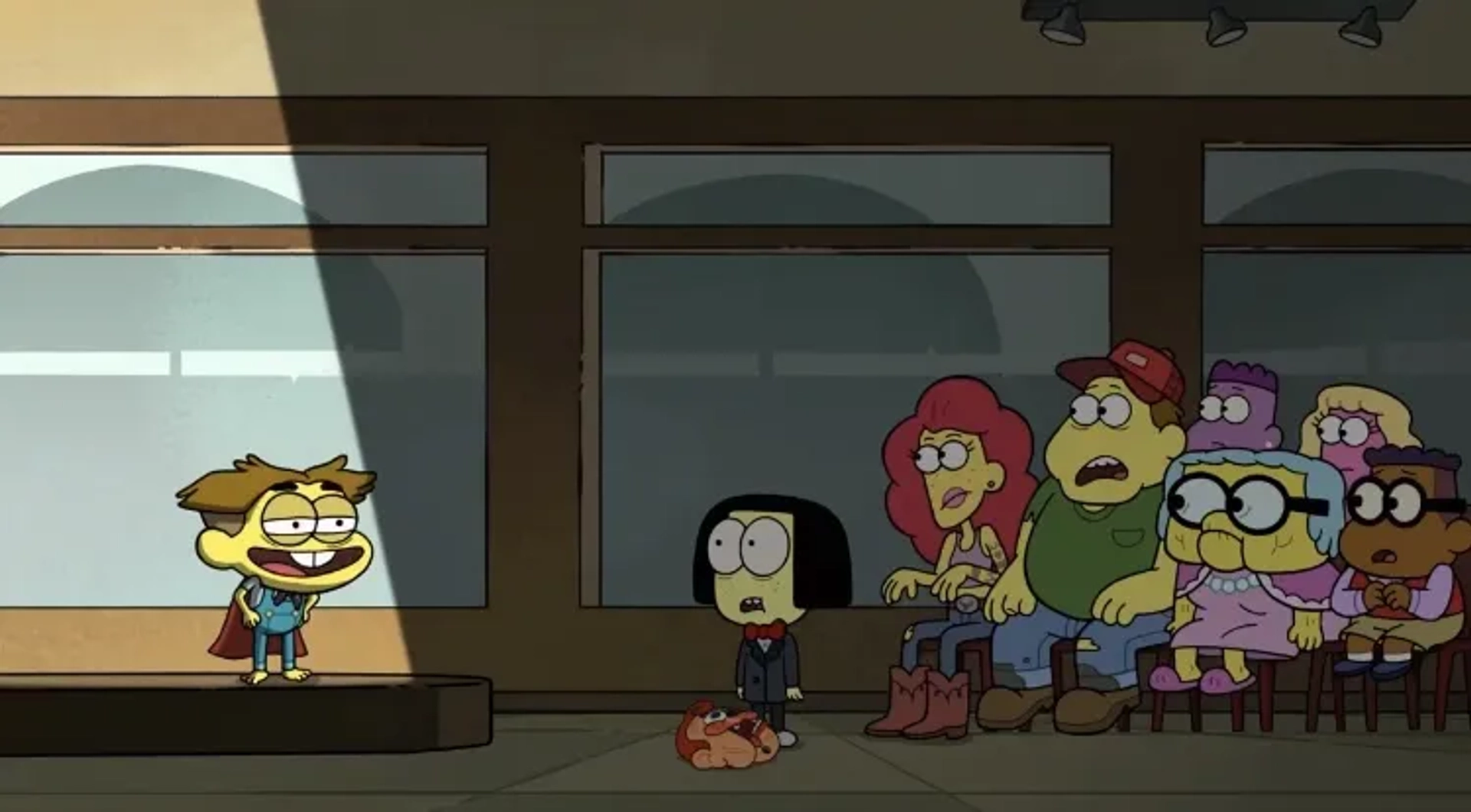 Bob Joles, Zeno Robinson, Wendi McLendon-Covey, Marieve Herington, Artemis Pebdani, and Chris Houghton in Big City Greens (2018)