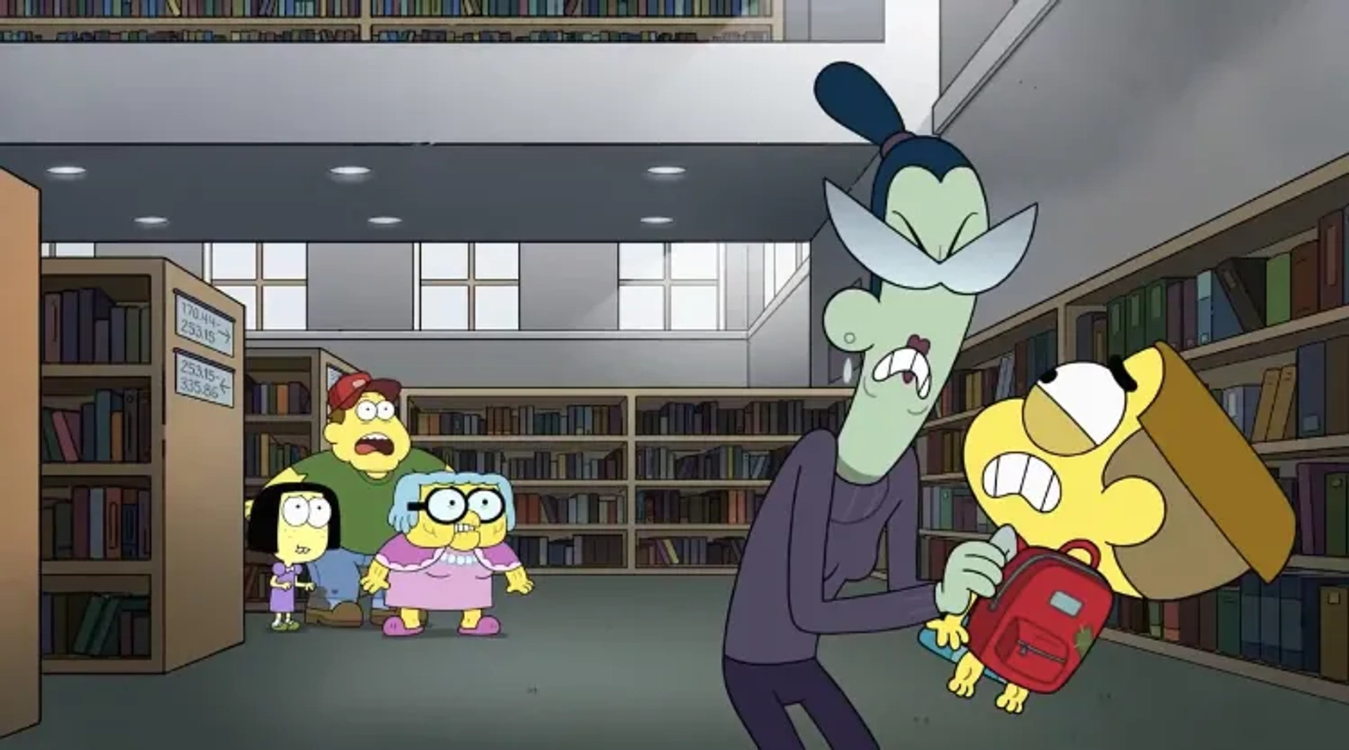 Bob Joles, Marieve Herington, Artemis Pebdani, and Chris Houghton in Big City Greens: Quiet Please/Chipwrecked (2020)