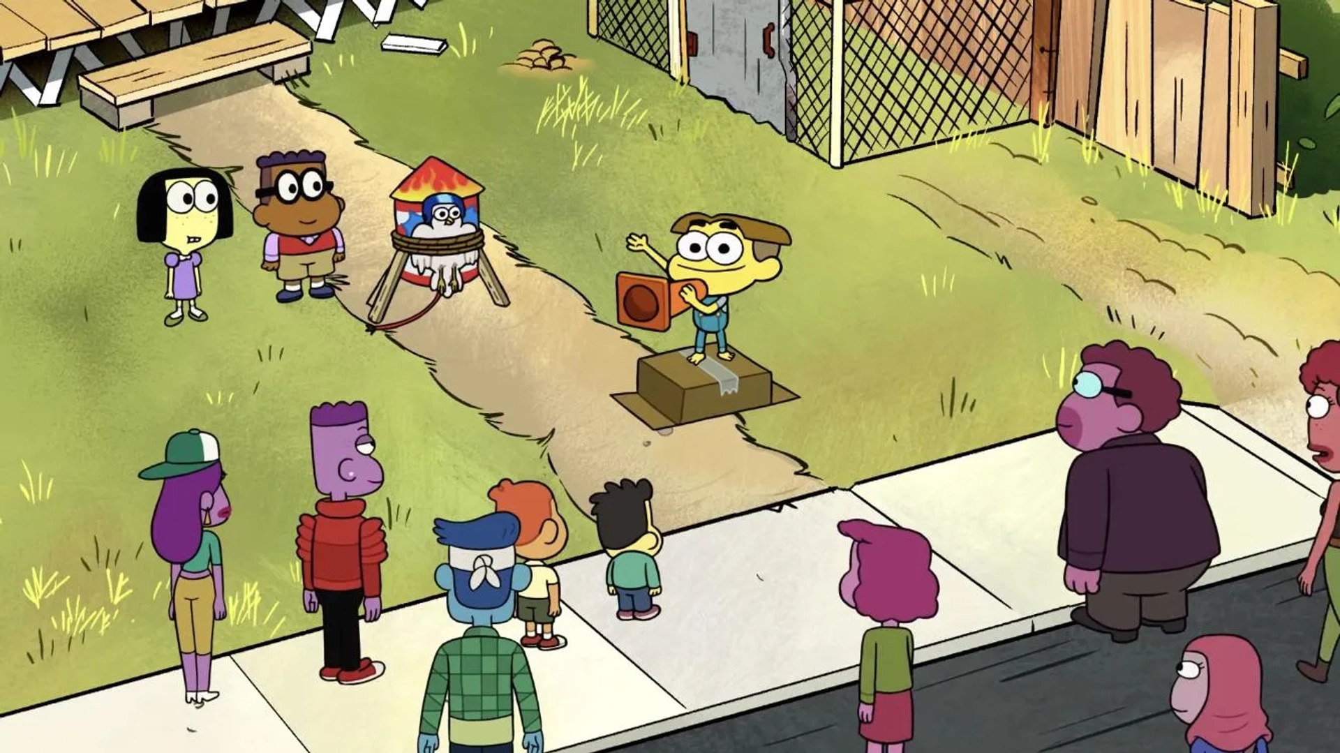 Zeno Robinson, Marieve Herington, and Chris Houghton in Big City Greens (2018)