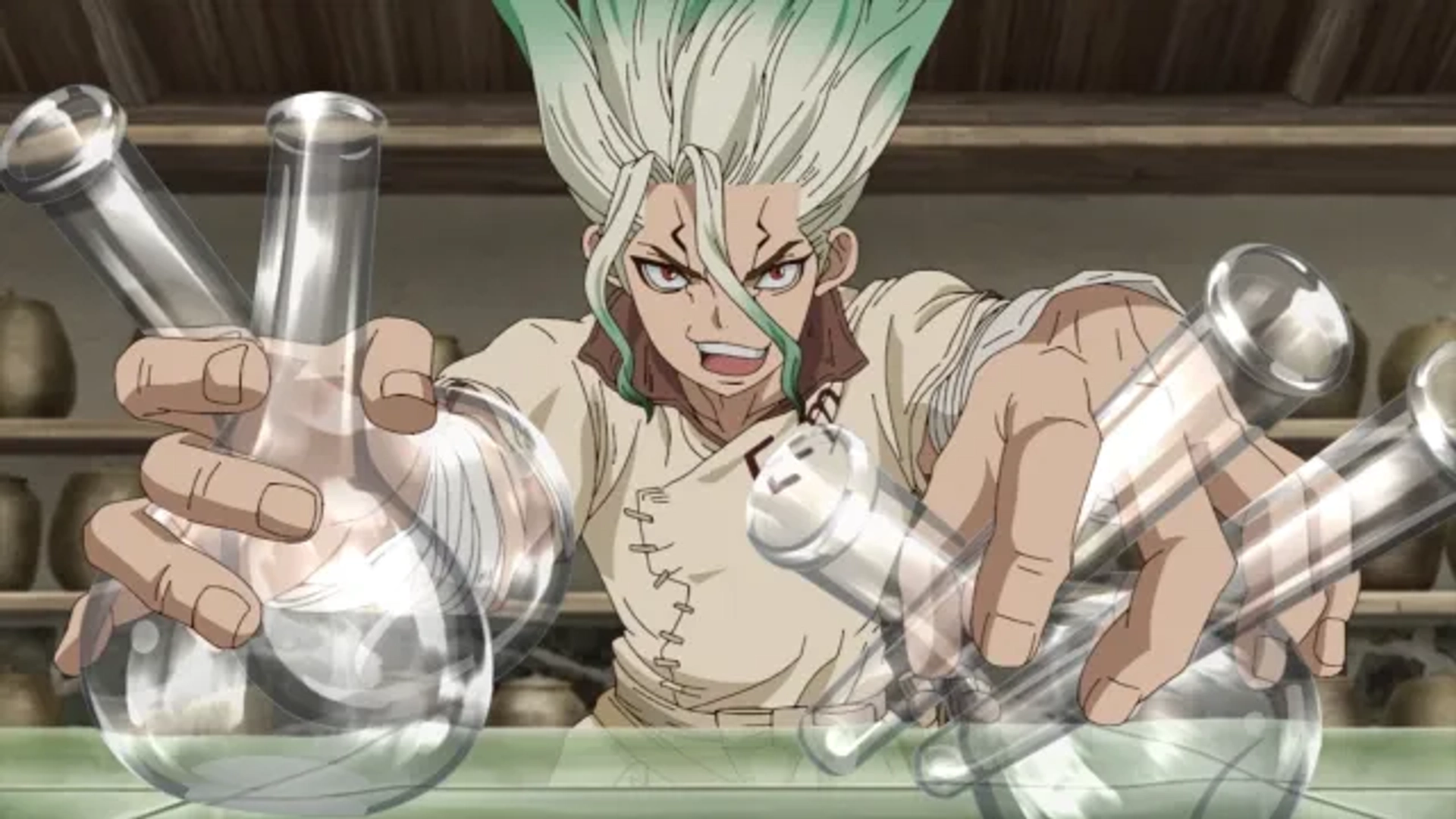 Yûsuke Kobayashi in Dr. Stone: Masked Warrior (2019)