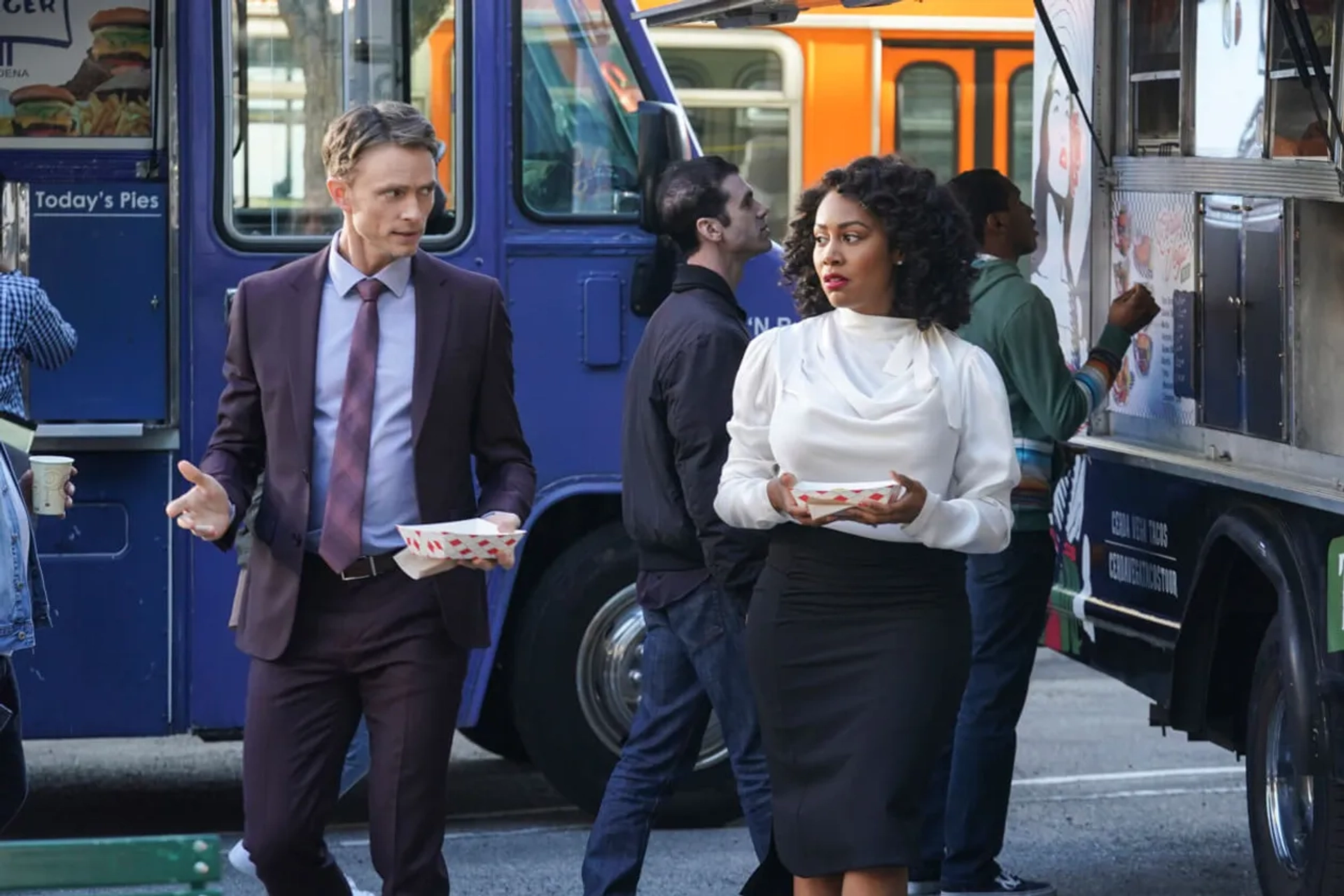 Simone Missick and Wilson Bethel in All Rise (2019)