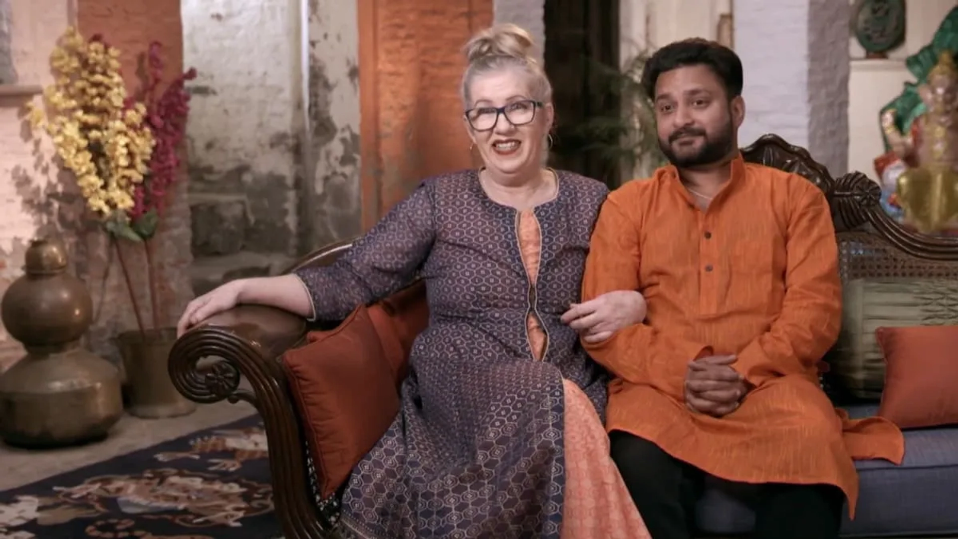 Jenny Slatten and Sumit Singh in 90 Day Fiancé: The Other Way: Big Expectations (2019)