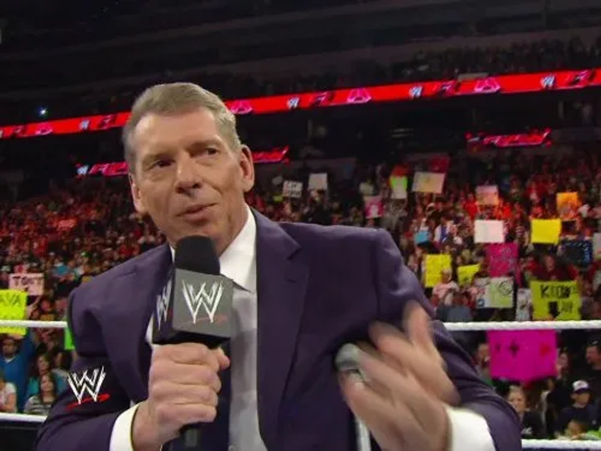 Vince McMahon in WWE Raw (1993)