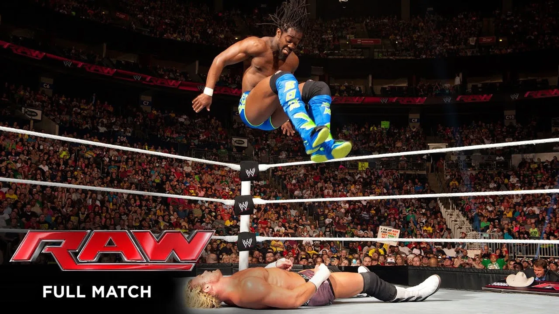 Nic Nemeth and Kofi Kingston in WWE Raw (1993)