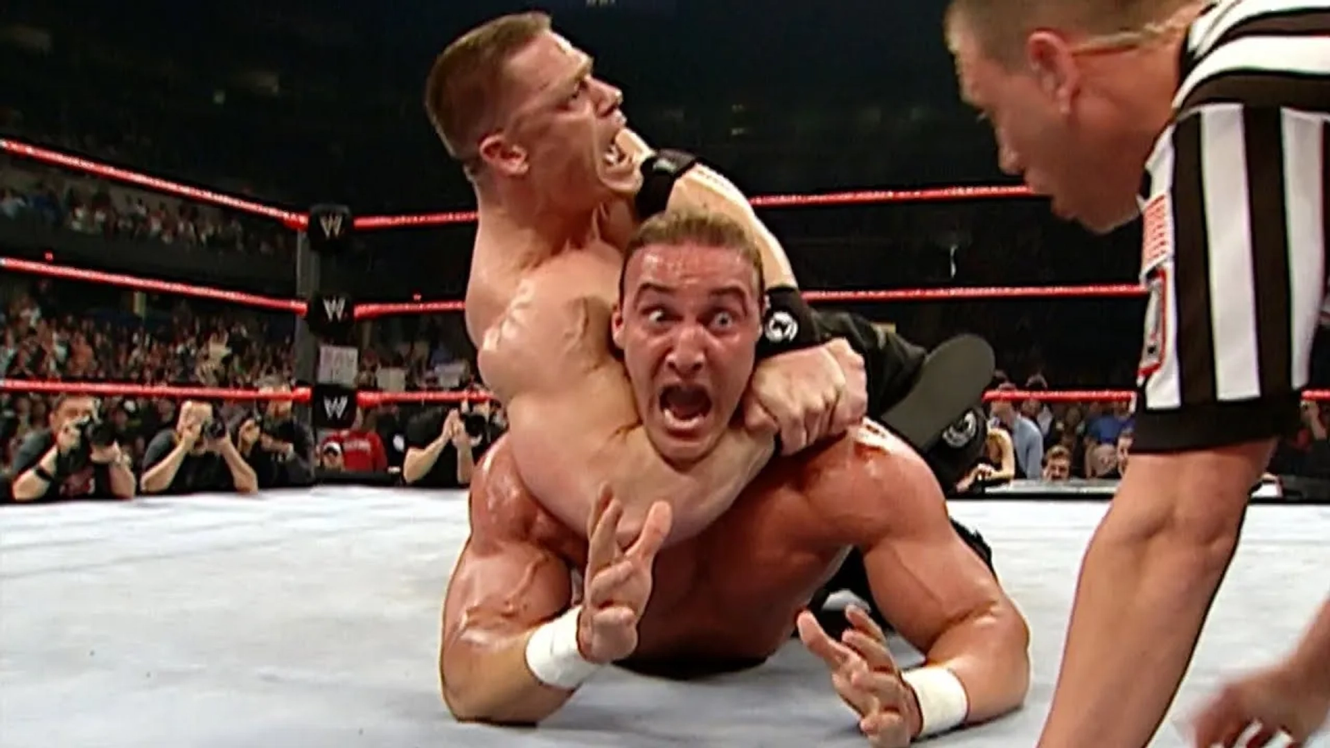 John Cena and Chris Mordetzky in WWE Raw (1993)