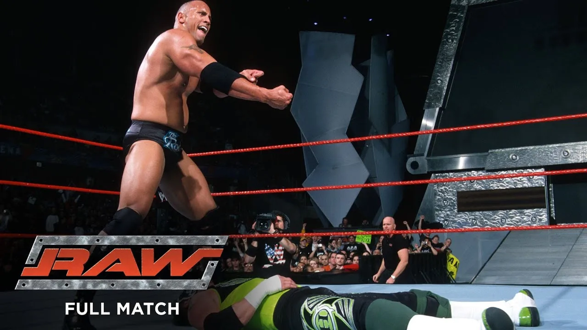 Shane Helms and Dwayne Johnson in WWE Raw (1993)