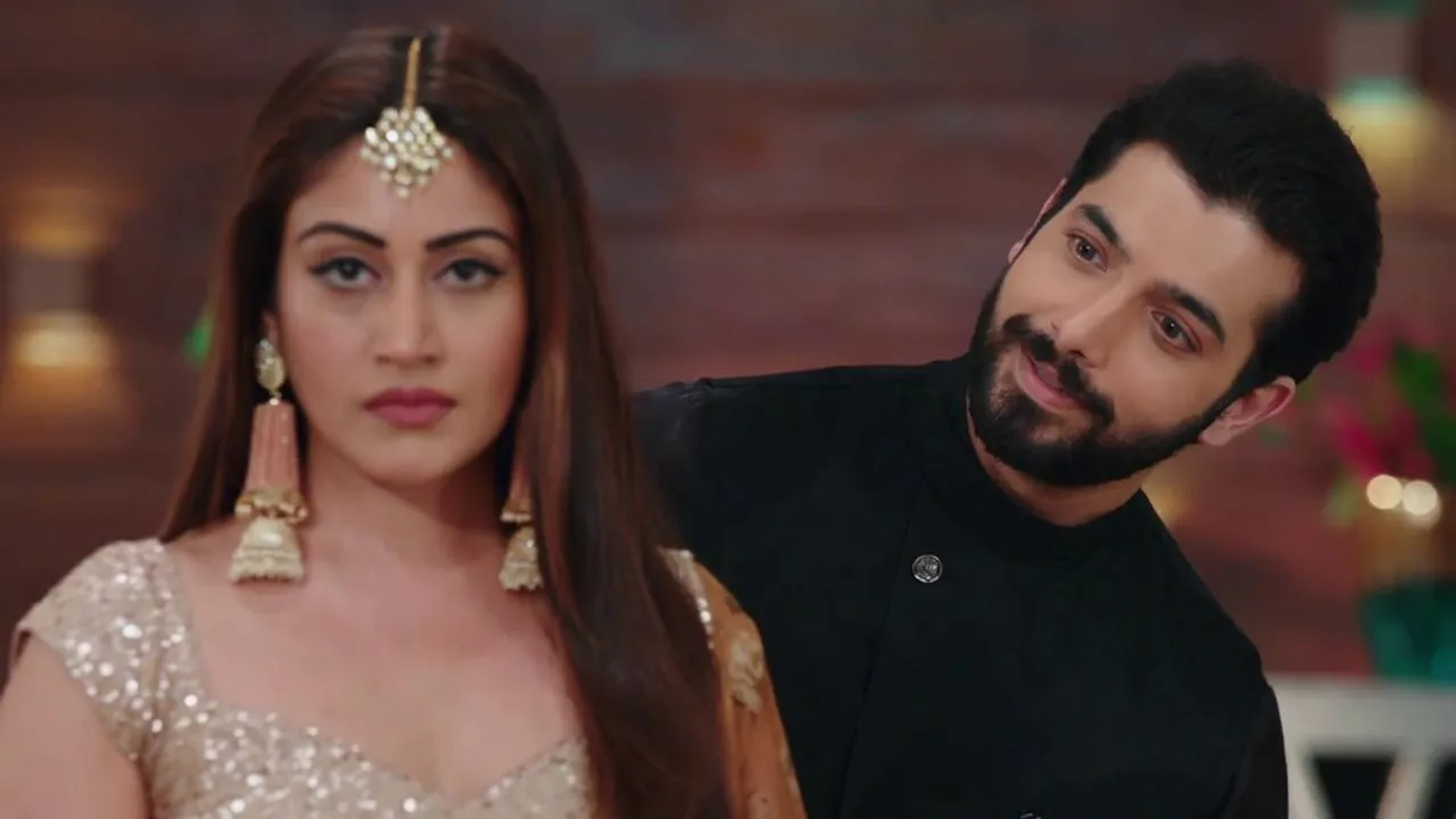 Sharad Malhotra and Surbhi Chandna in Naagin: Episode #5.10 (2020)