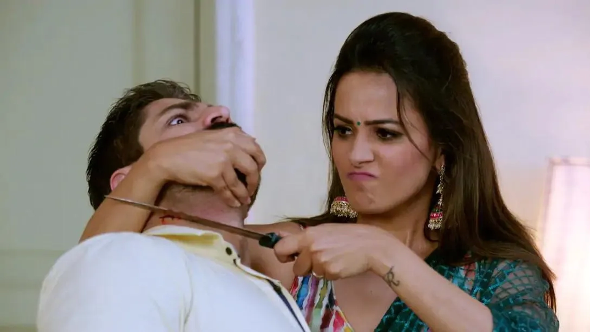 Anita Hassanandani Reddy and Rajat Tokas in Naagin: Episode #3.88 (2019)