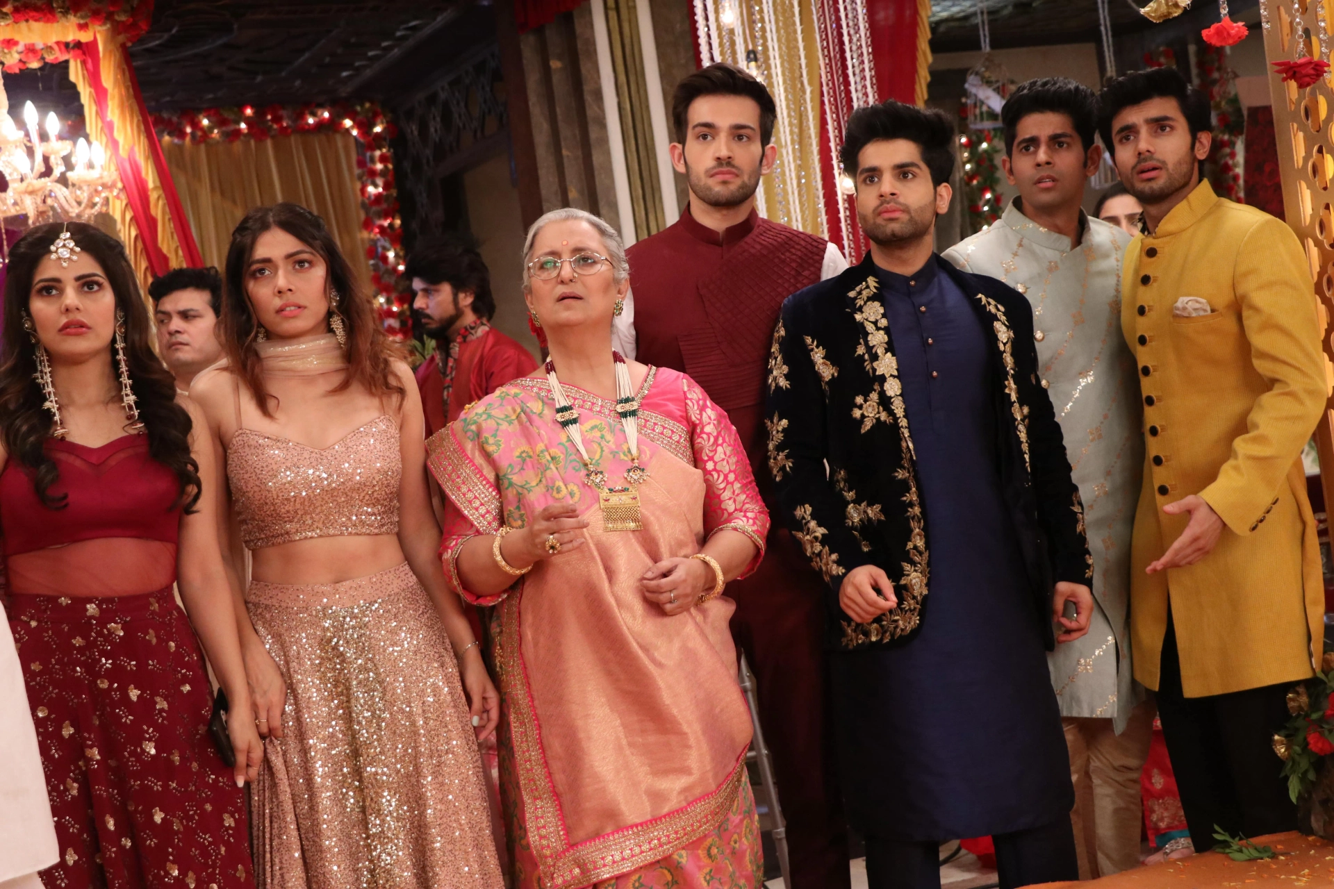 Tushar Dhembla, Manish Chaturvedi, and Farida Patel Venkat in Naagin: Episode #4.13 (2020)