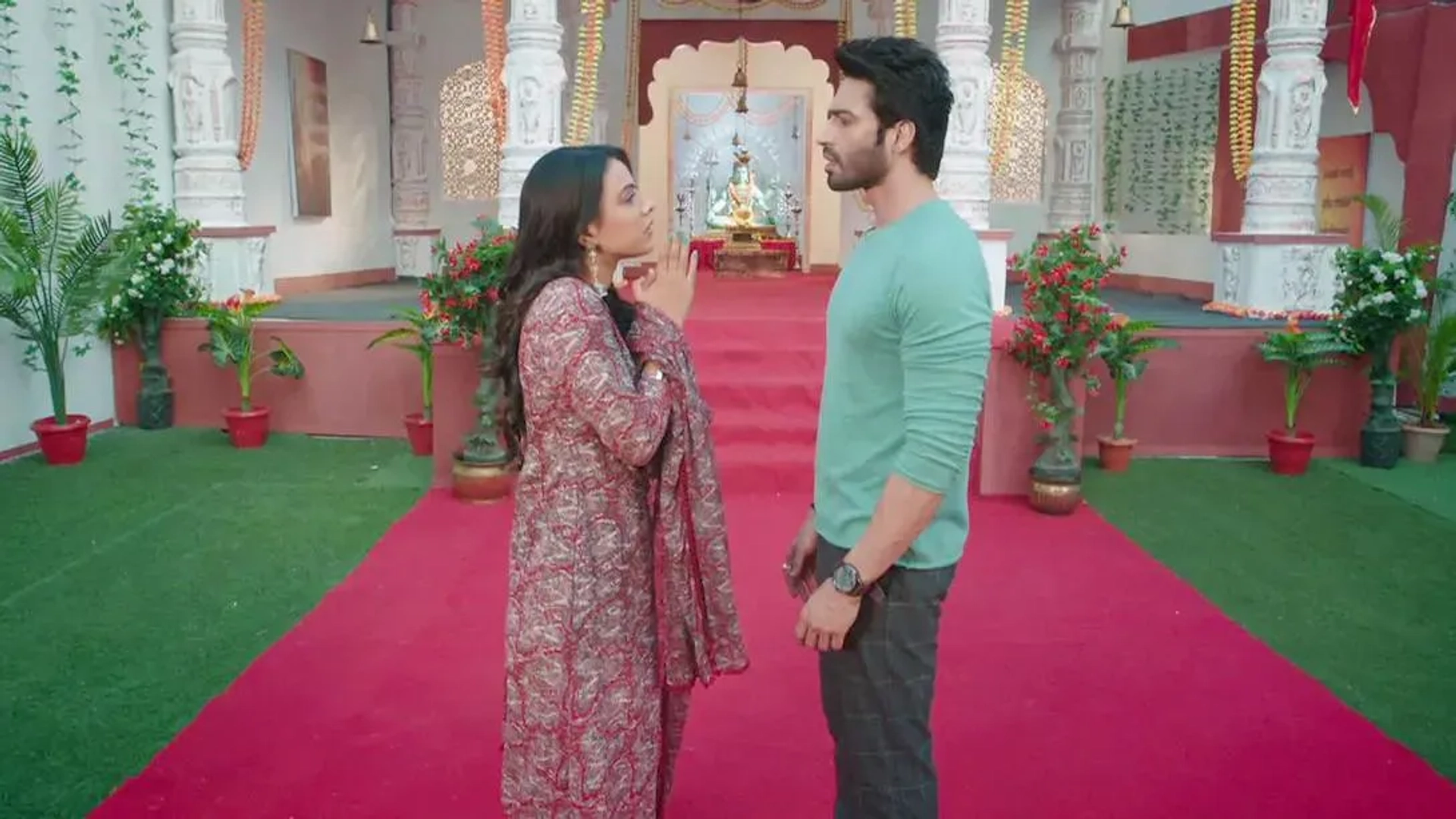 Nia Sharma and Vijayendra Kumeria in Naagin: Episode #4.11 (2020)