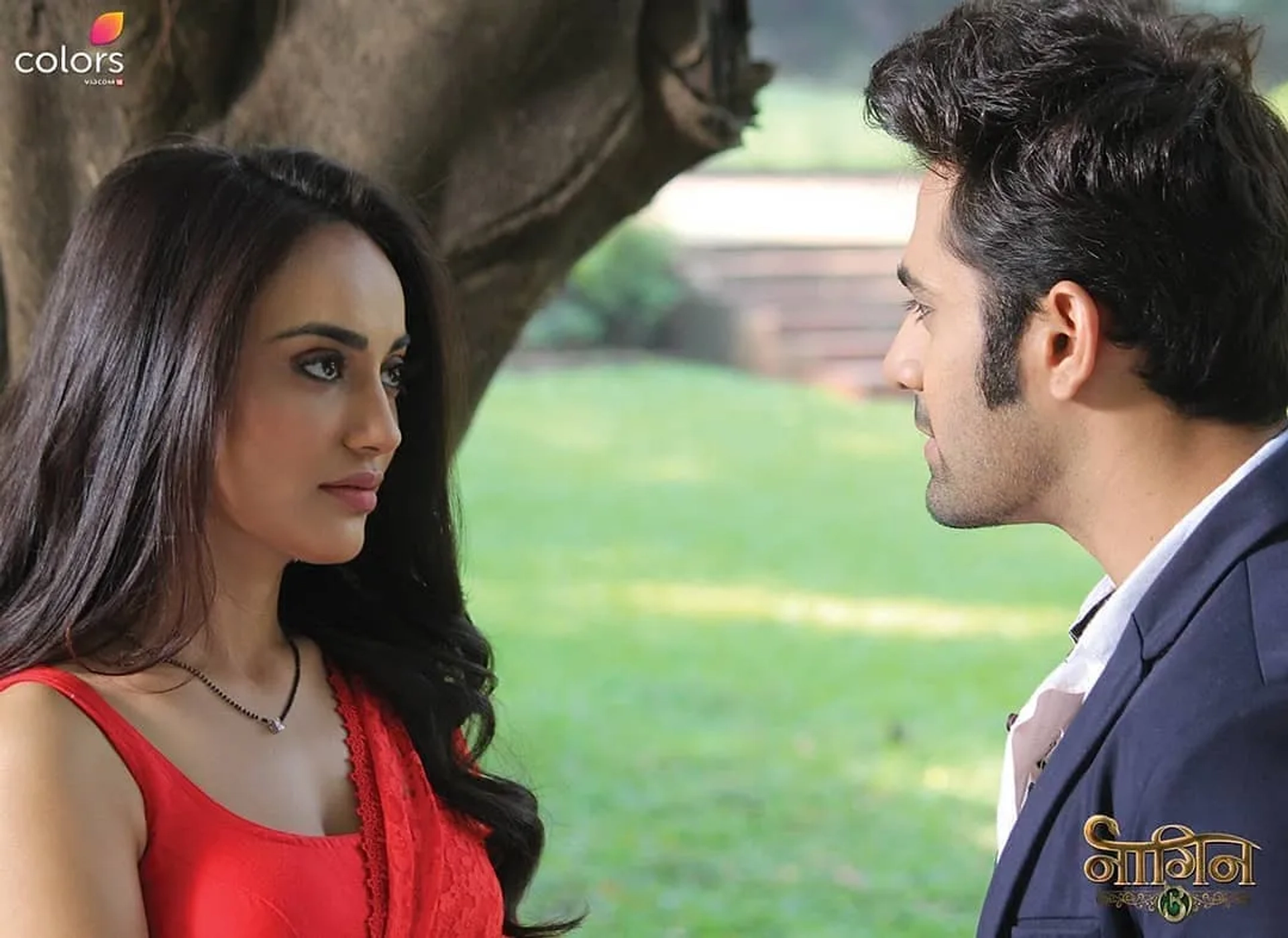 Surbhi Jyoti and Pearl V Puri in Naagin (2015)