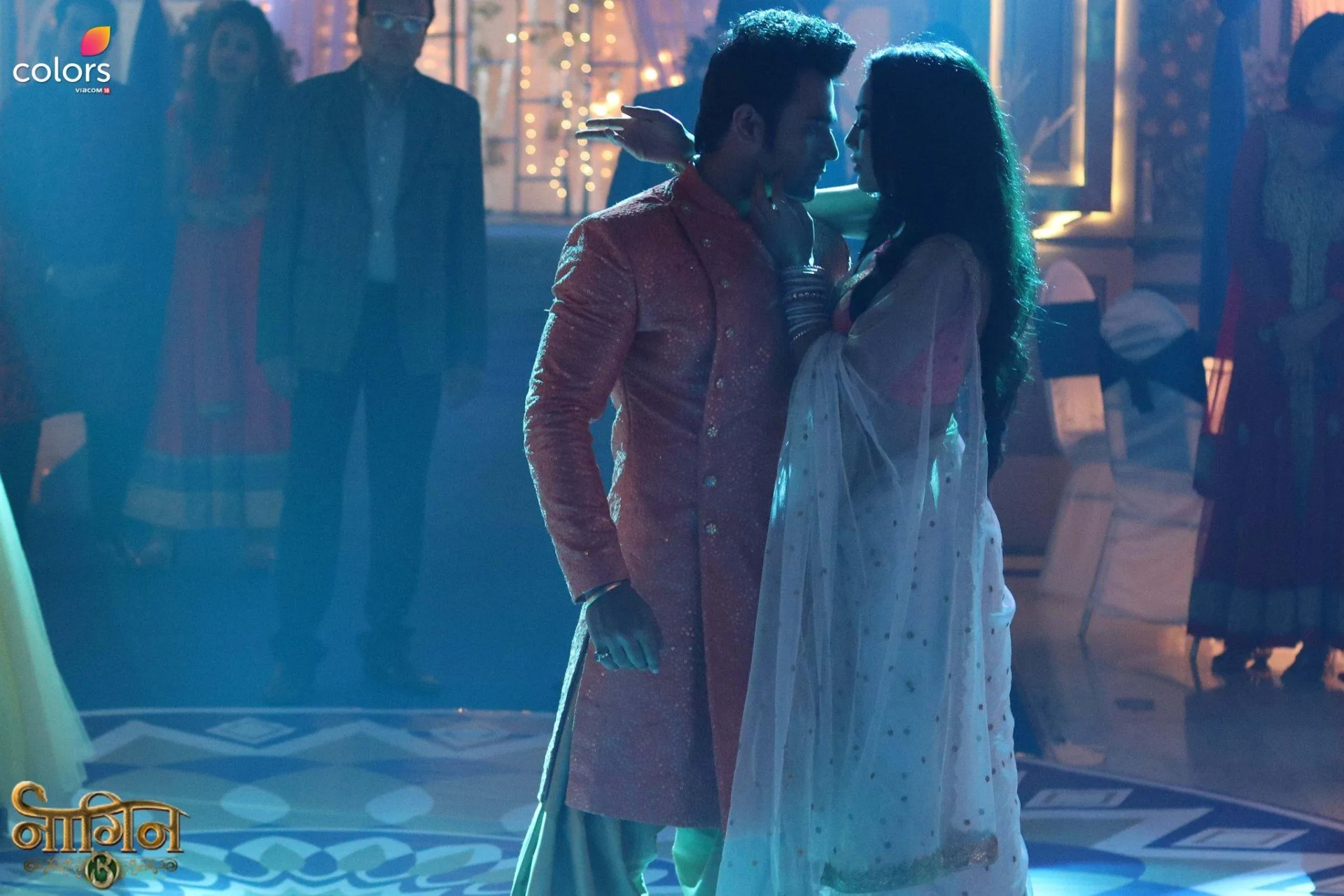 Surbhi Jyoti and Pearl V Puri in Naagin (2015)