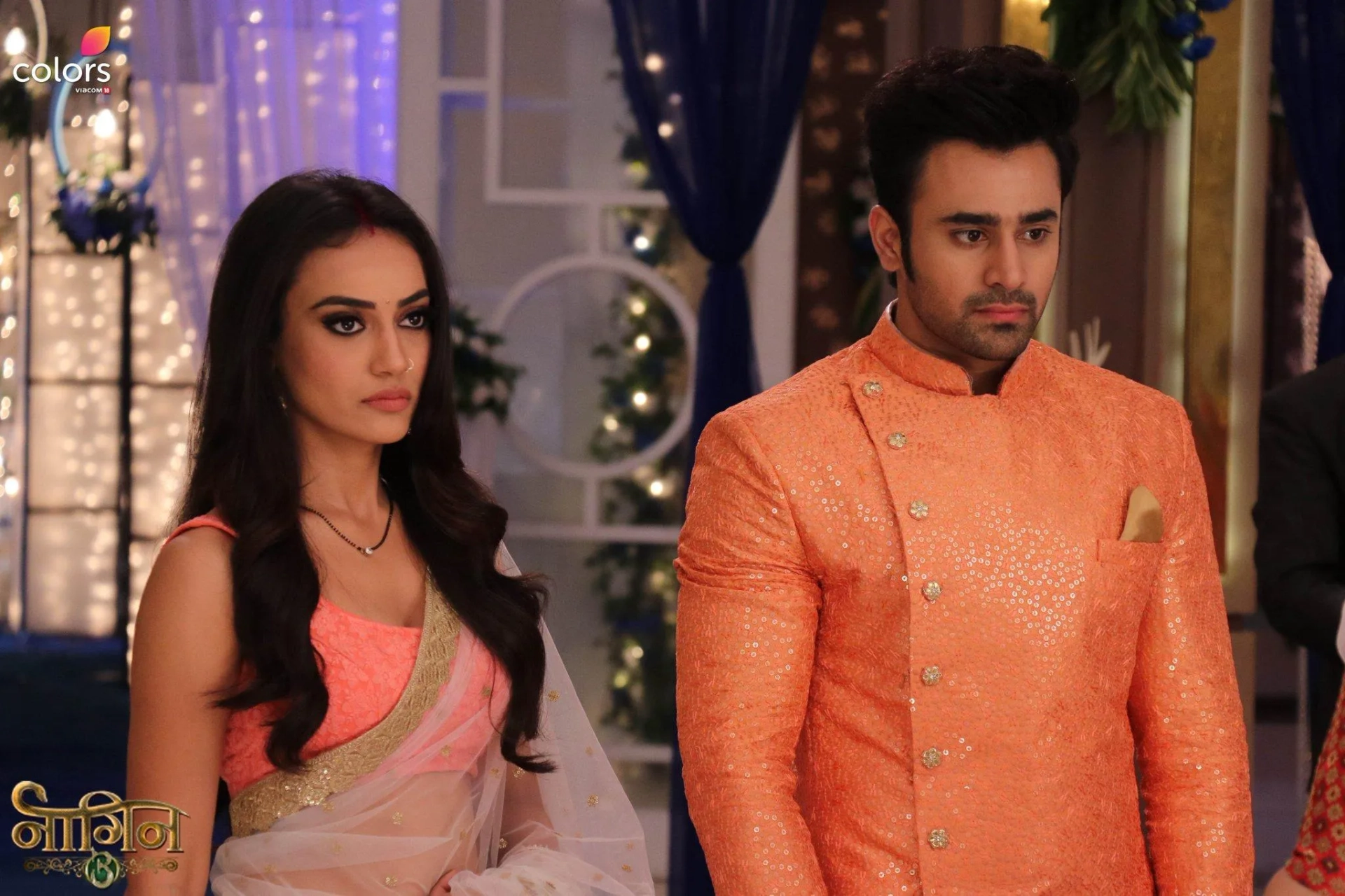 Surbhi Jyoti and Pearl V Puri in Naagin (2015)