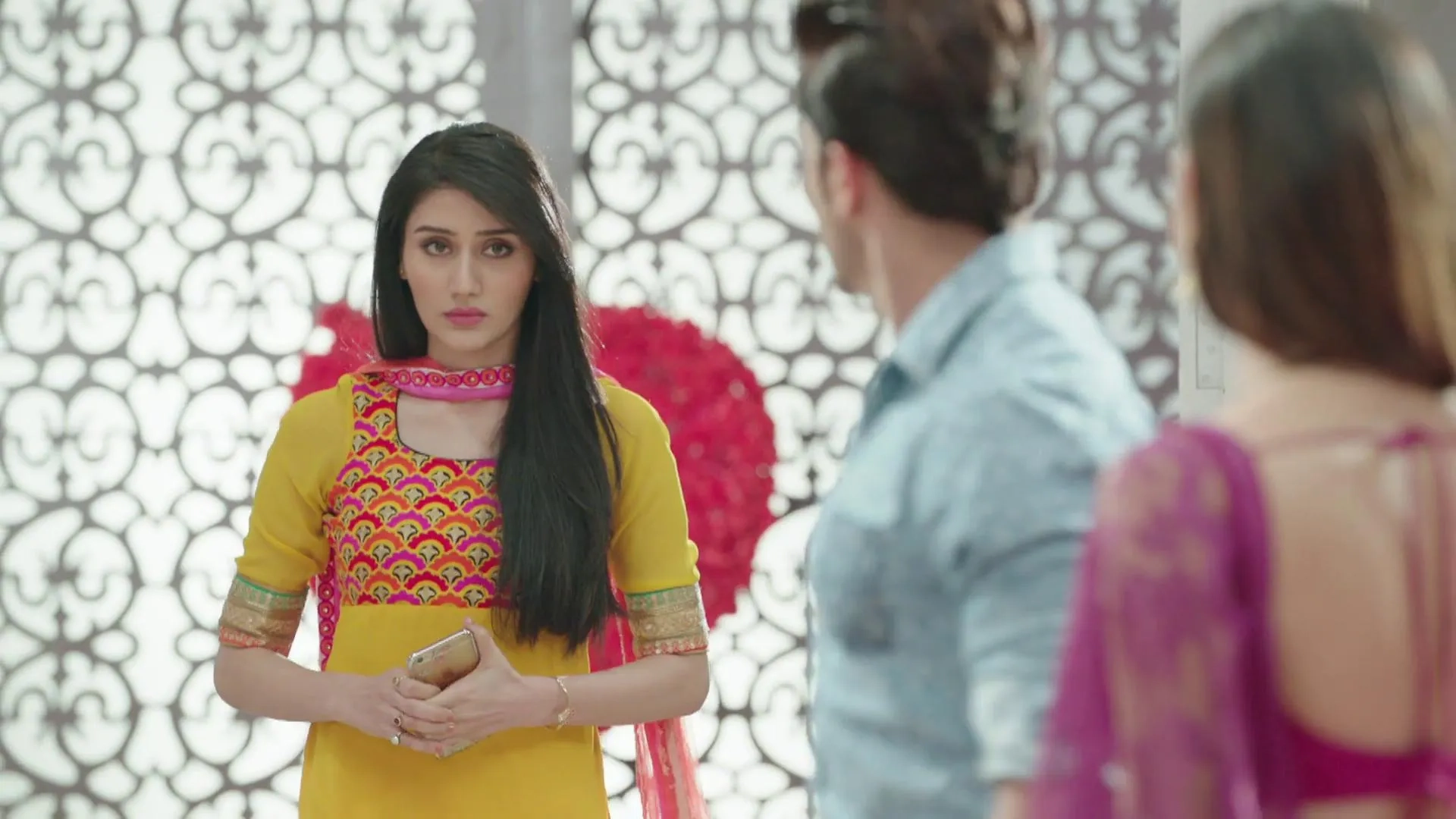 Karanvir Bohra and Mouni Roy in Naagin (2015)