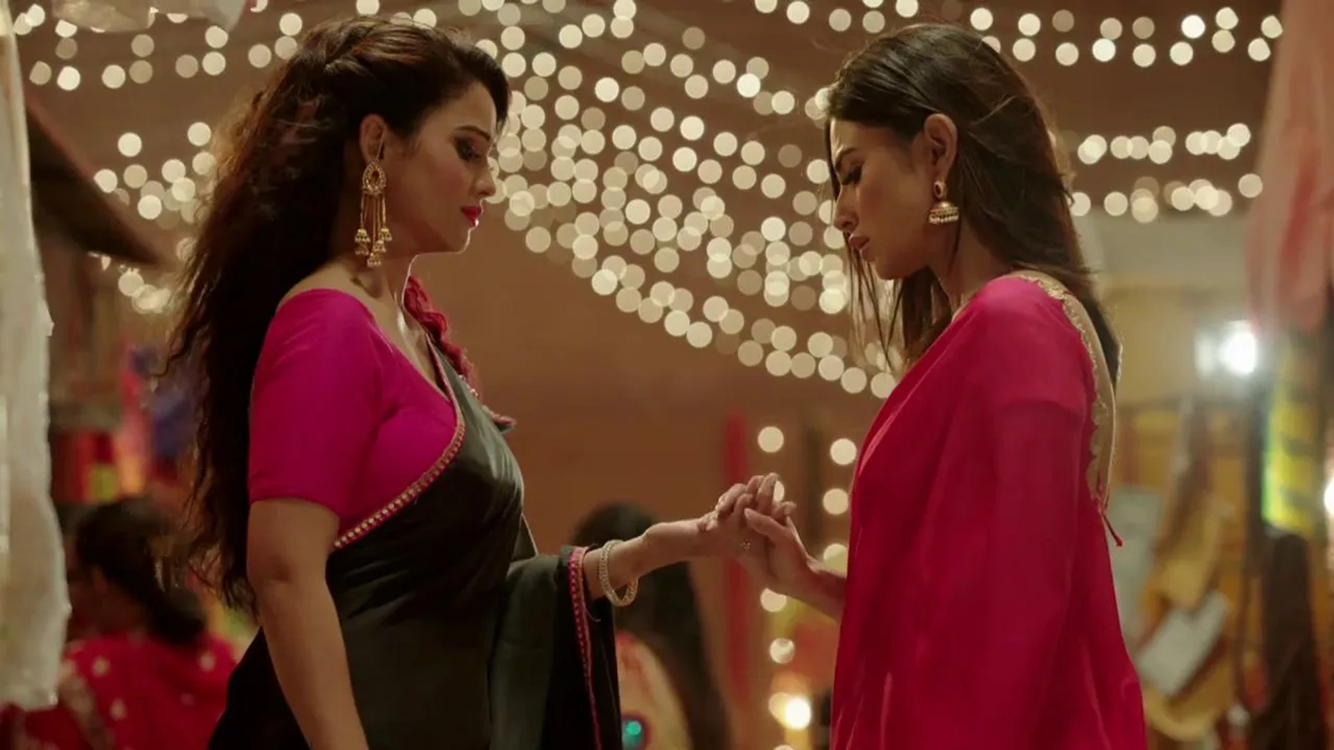 Mouni Roy and Adaa Khan in Naagin (2015)