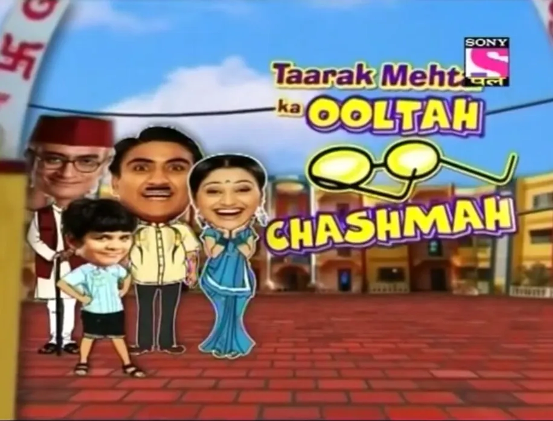 Dilip Joshi, Disha Vakani, Amit Bhatt, and Bhavya Gandhi in Taarak Mehta Ka Ooltah Chashmah (2008)