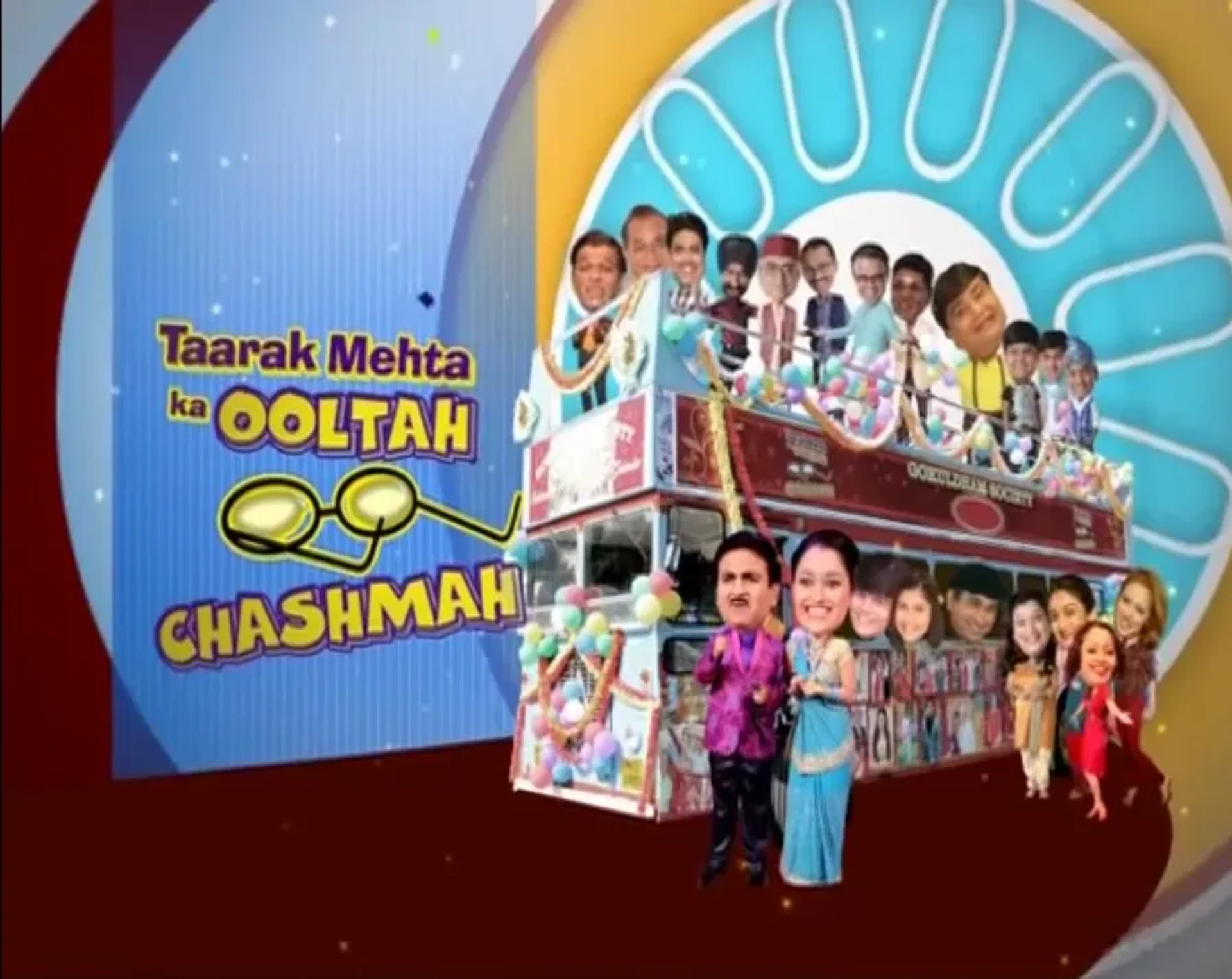 Ghanshyam Nayak, Dilip Joshi, Disha Vakani, Munmun Dutta, Kavi Kumar Azad, Sailesh Lodha, Amit Bhatt, Mandar Chandwadkar, Mayur Vakani, Neha Mehta, Gurcharan Singh, Tanuj Mahashabde, Bhavya Gandhi, Sonalika Joshi, Samay Shah, Shyam Pathak, Kush Shah, Ambika Ranjankar, Tanmay Vekaria, and Nidhi Bhanushali in Taarak Mehta Ka Ooltah Chashmah (2008)