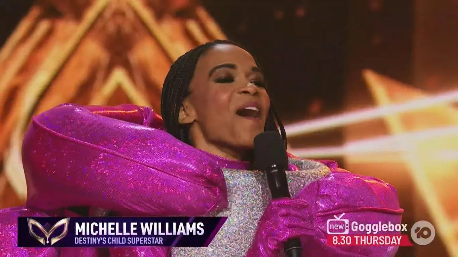 Michelle Williams in The Masked Singer Australia (2019)