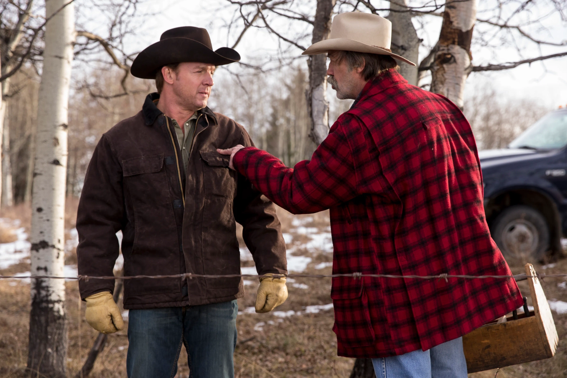 Shaun Johnston and Chris Potter in Heartland (2007)