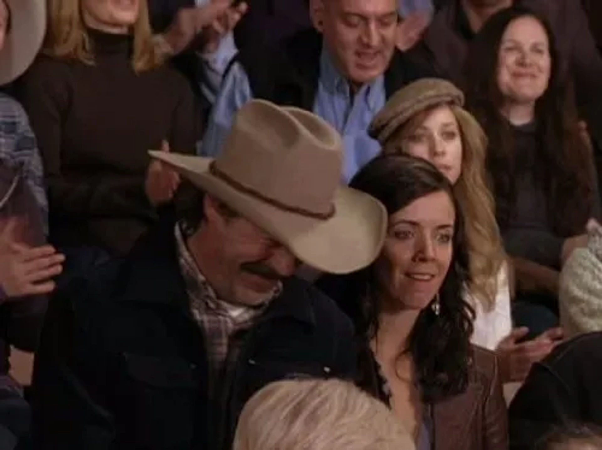 Shaun Johnston and Michelle Morgan in Heartland (2007)