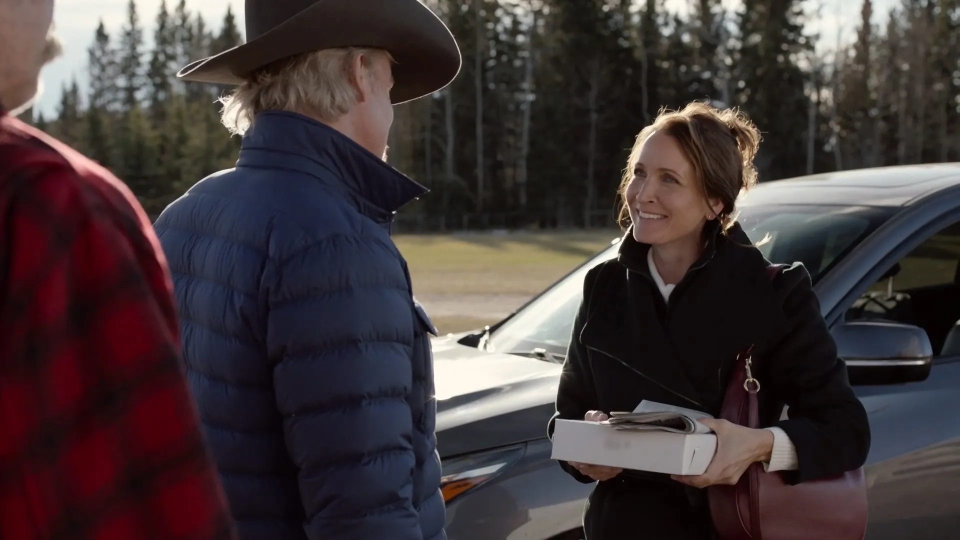 Michelle Nolden and Chris Potter in Heartland (2007)