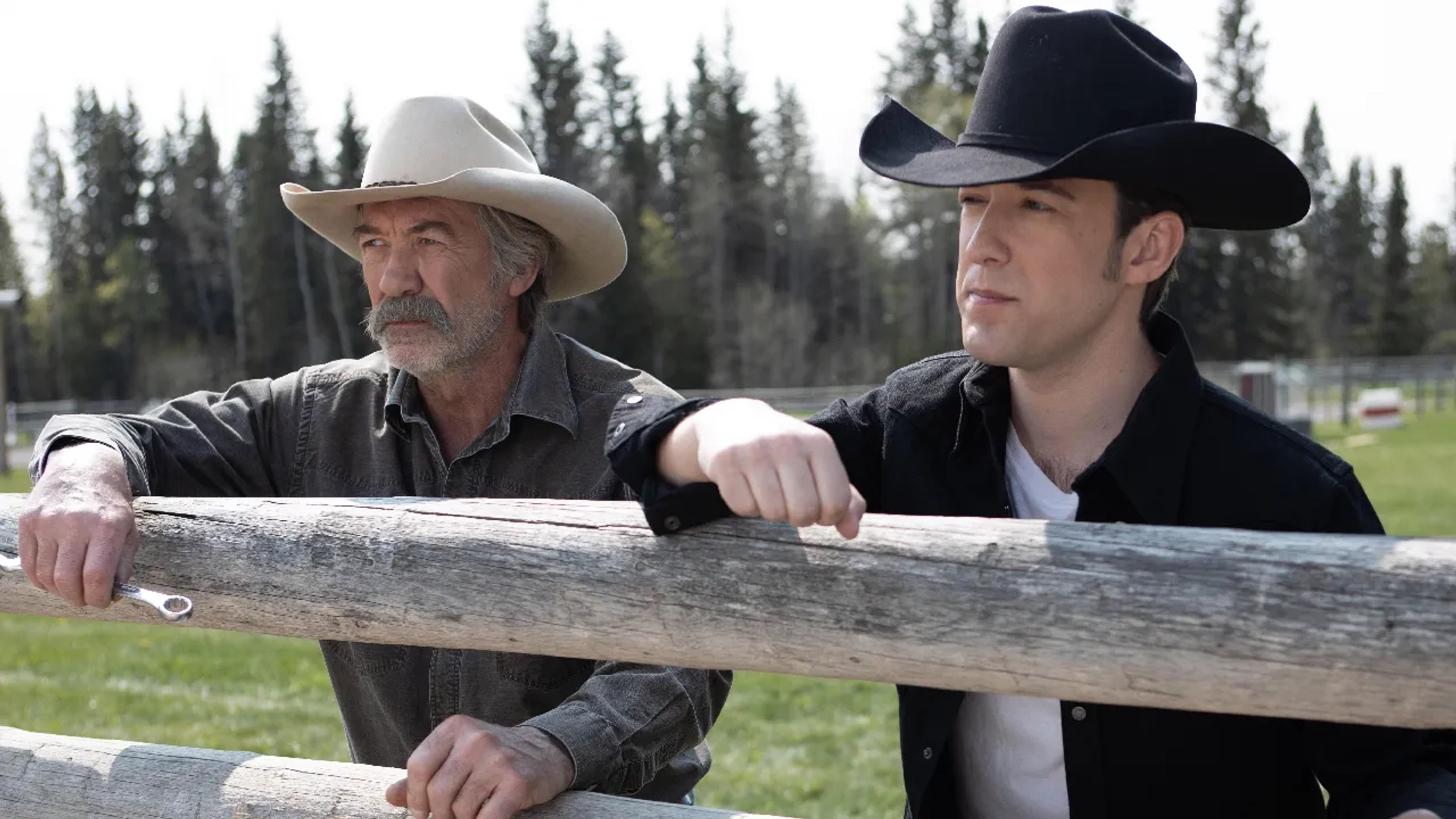 Shaun Johnston and Shea Johnston in Heartland (2007)