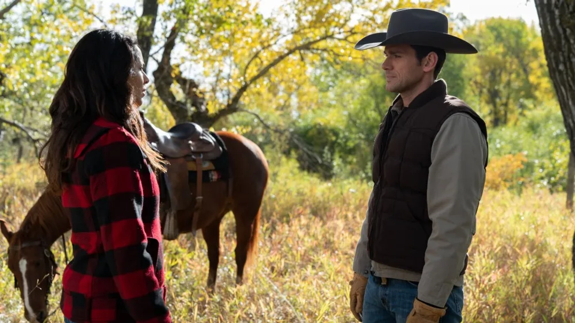 Michelle Morgan and Kevin McGarry in Heartland (2007)