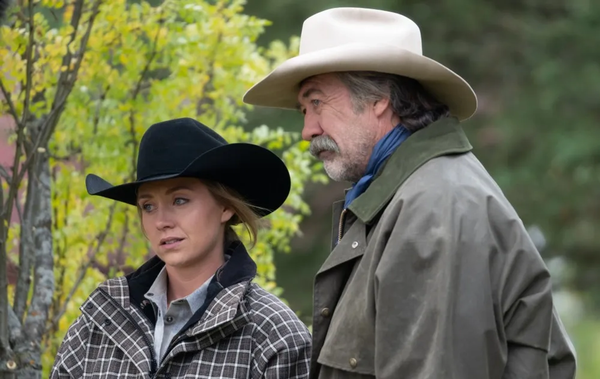 Shaun Johnston and Amber Marshall in Heartland (2007)