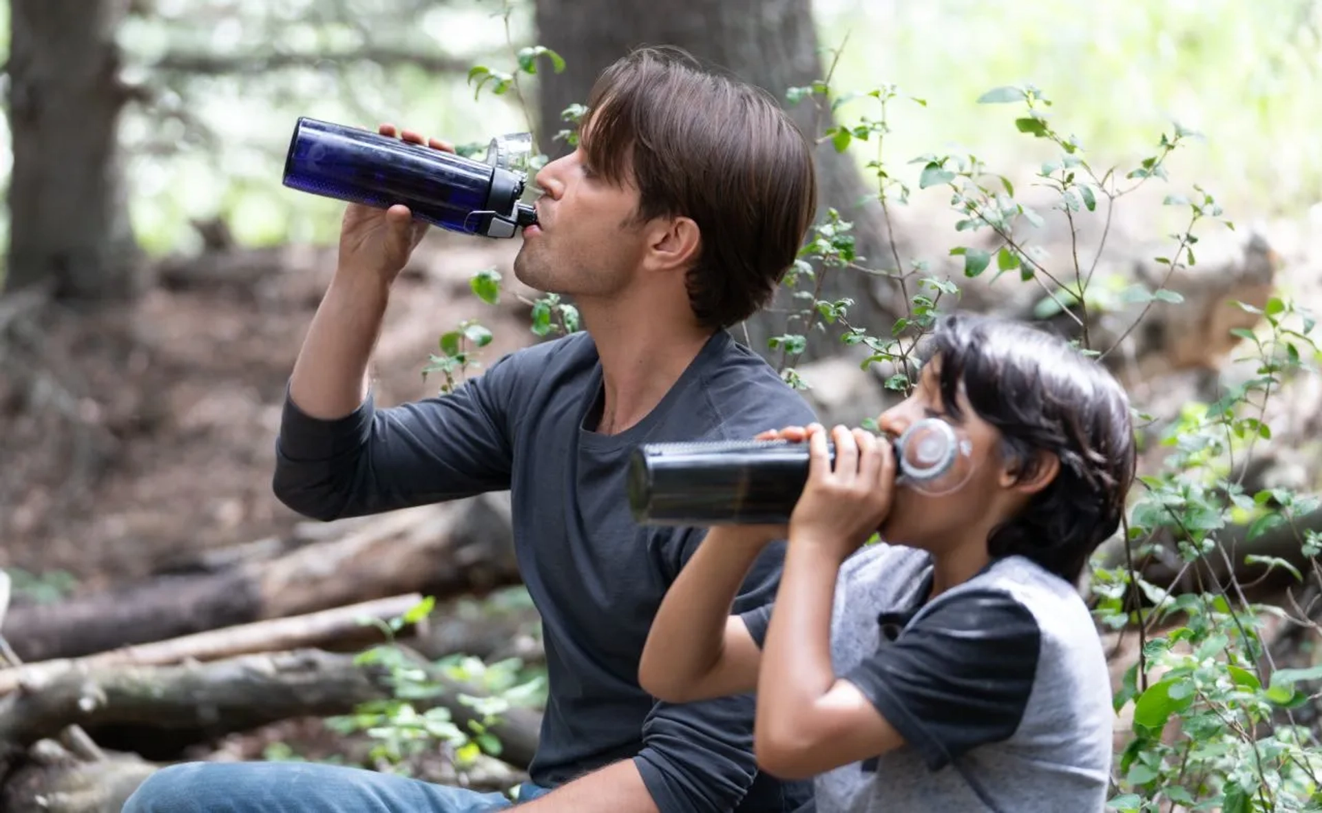 Graham Wardle and Lucian-River Chauhan in Heartland (2007)