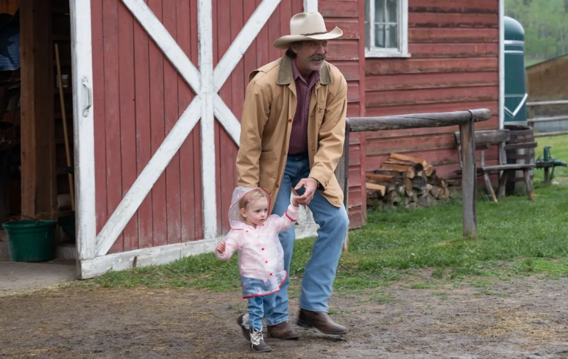 Shaun Johnston, Ruby Spencer, and Emmanuella Spencer in Heartland (2007)