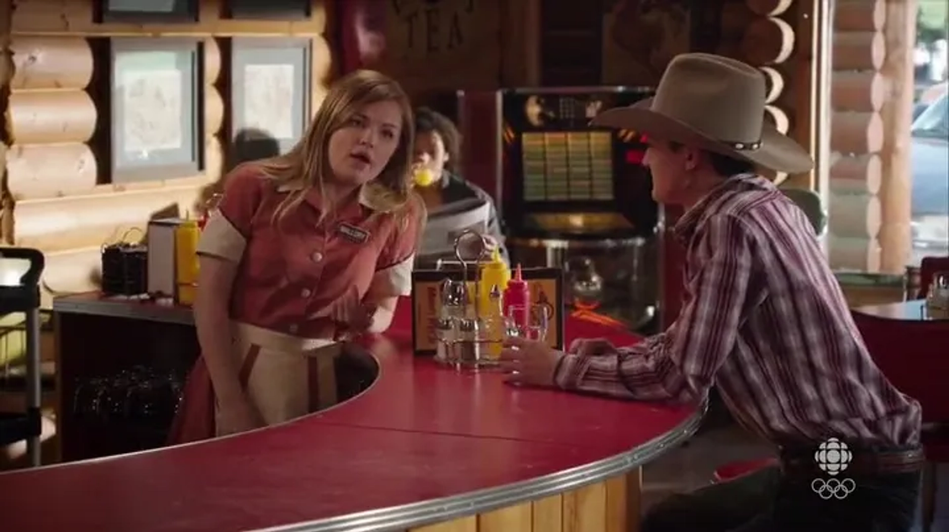 Jessica Amlee and Jake Church in Heartland (2007)