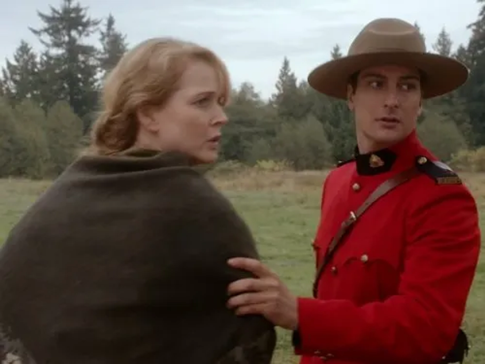 Chelah Horsdal and Daniel Lissing in When Calls the Heart (2014)