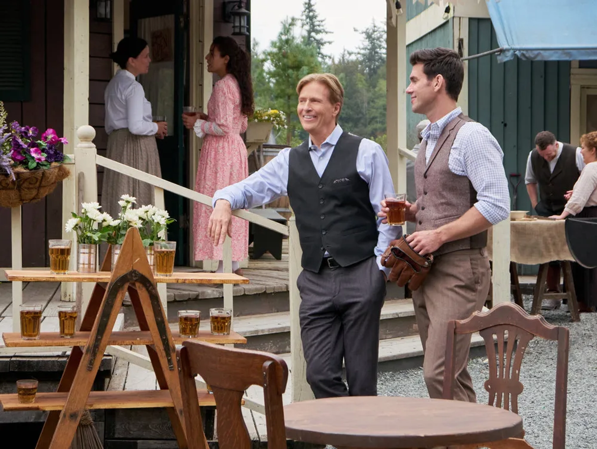 Jack Wagner and Kevin McGarry in When Calls the Heart: The Heart of the Problem (2023)