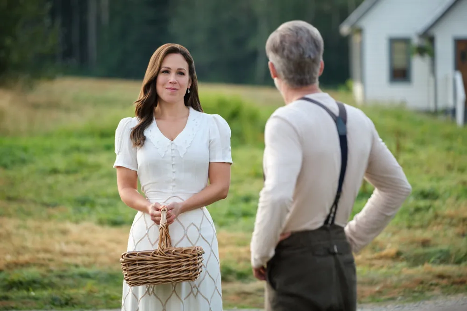 Martin Cummins and Erin Krakow in When Calls the Heart: Life is But a Dream (2023)