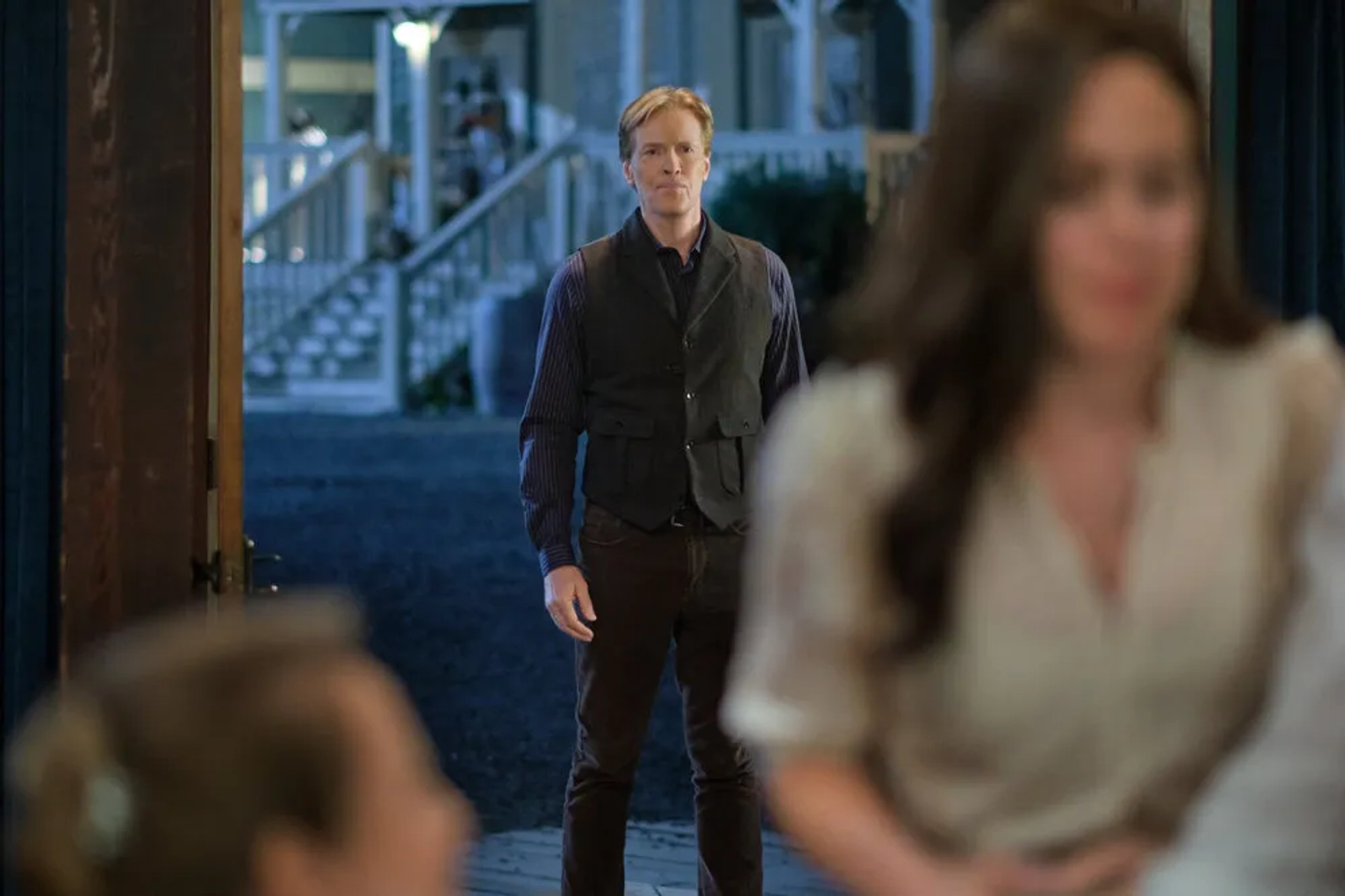 Jack Wagner and Erin Krakow in When Calls the Heart: Carpe Diem (2023)