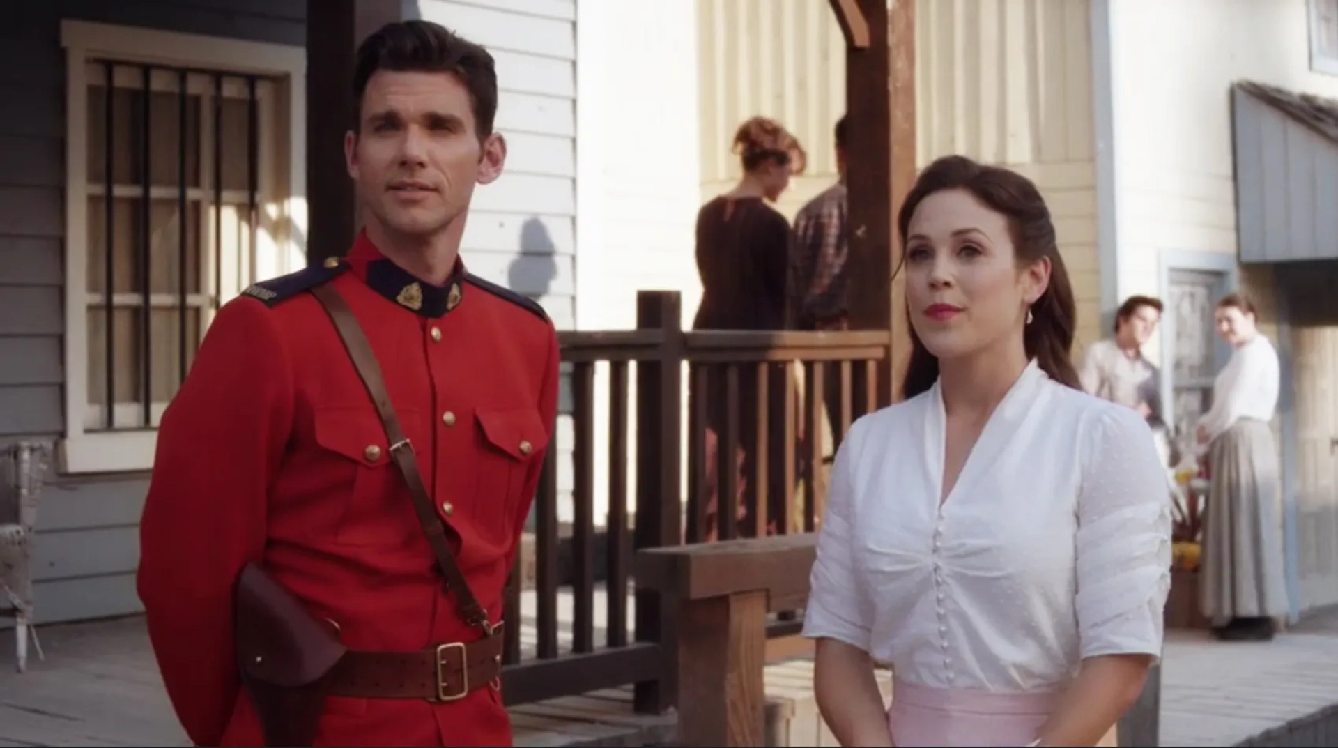 Kevin McGarry and Erin Krakow in When Calls the Heart (2014)