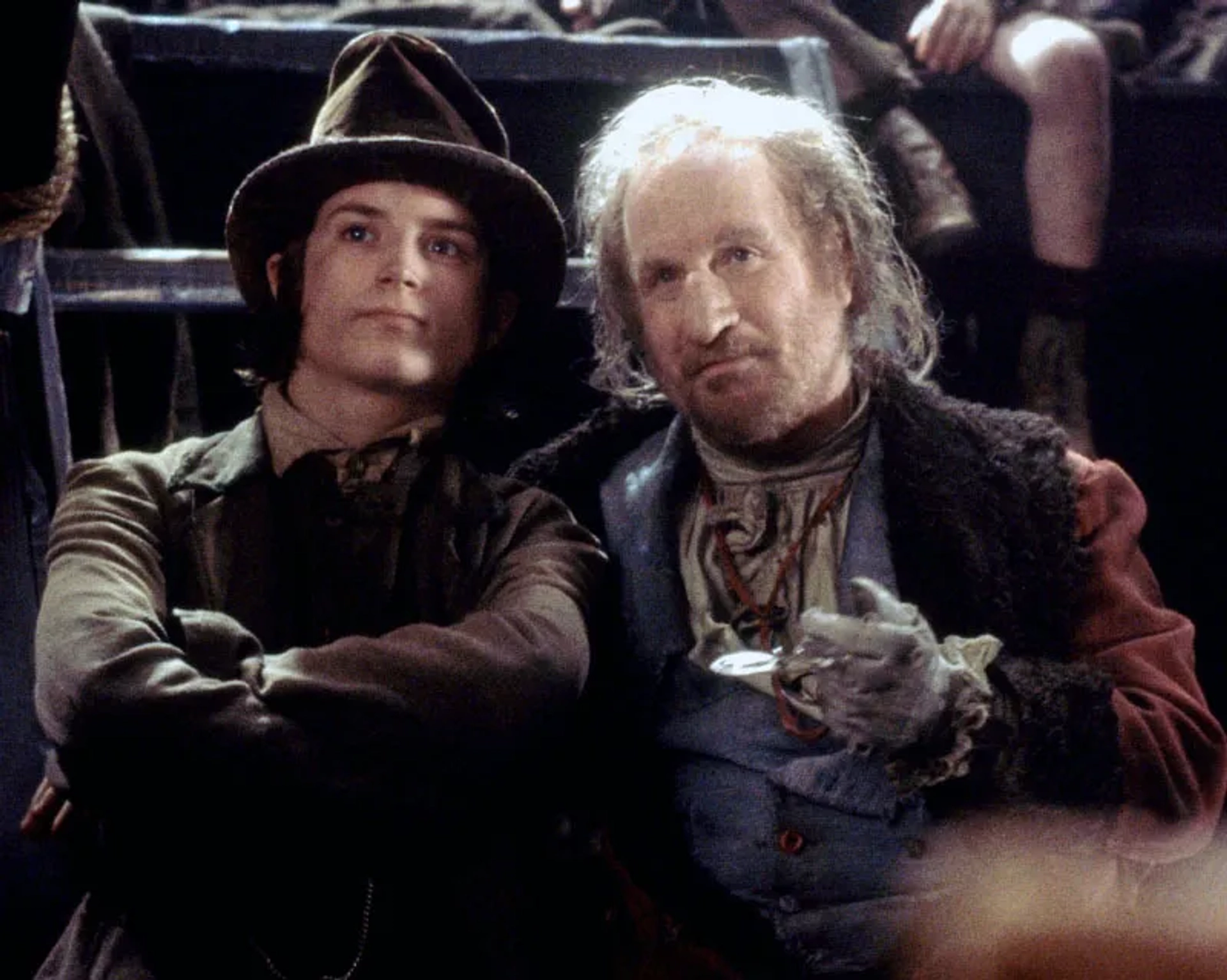 Richard Dreyfuss and Elijah Wood in The Wonderful World of Disney: Oliver Twist (1997)