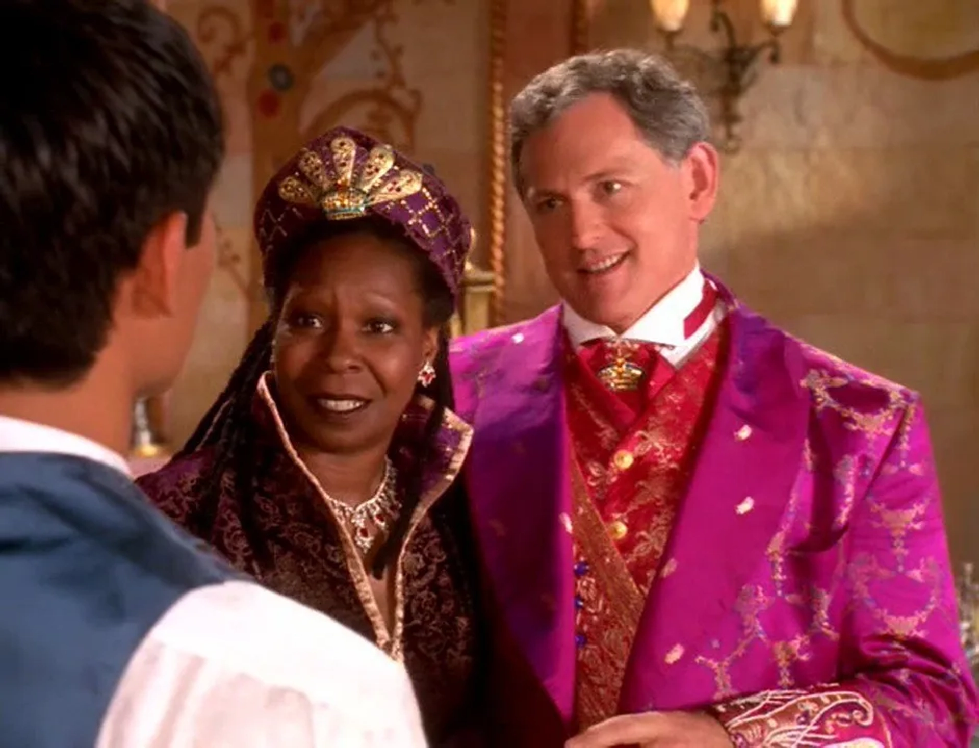 Whoopi Goldberg and Victor Garber in Cinderella (1997)