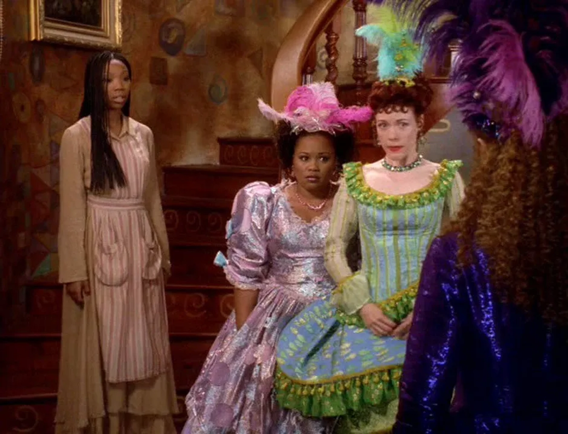 Brandy Norwood, Veanne Cox, and Natalie Desselle Reid in Cinderella (1997)